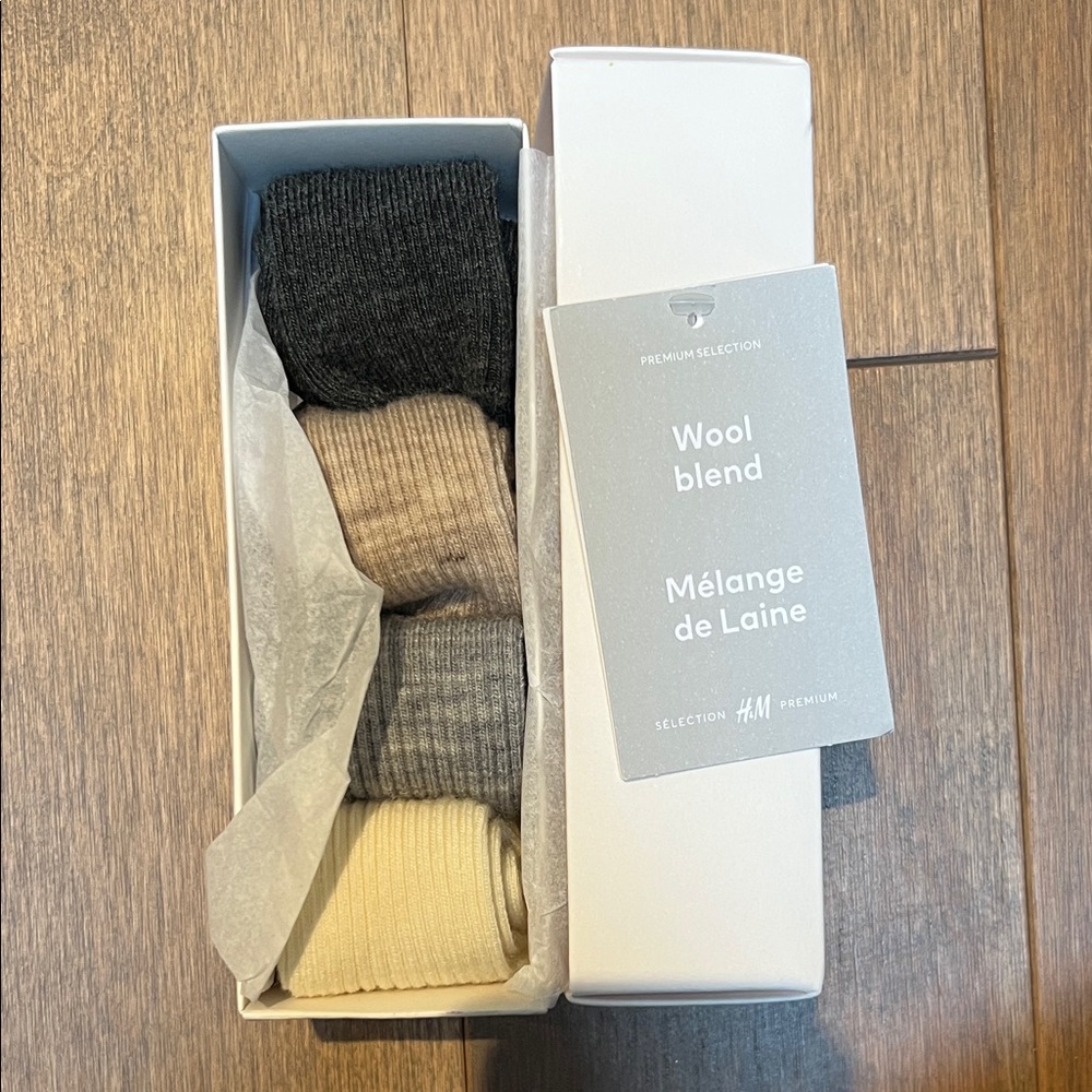 Wool blend H&M toddler socks